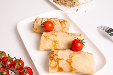 Блинчик с мясом