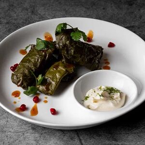 Долма со свининой и говядной