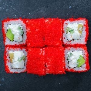 Роллы Калифорния с креветкой