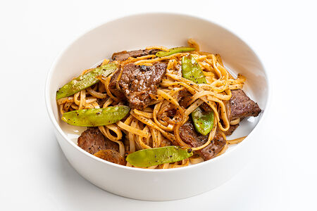 Удон с говядиной