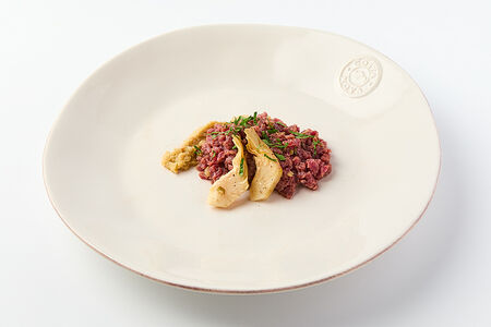 Тартар из мраморной говядины