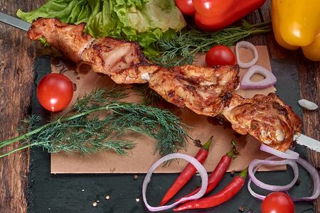 Шашлык из индейки