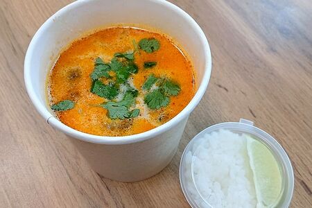 Том Ям с креветками