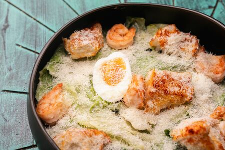 Сезар с тигровыми креветками