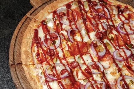 Пицца Мясная BBQ