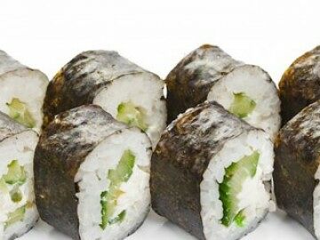 С огурцом и сливочным сыром