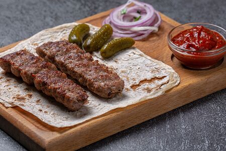 Люля-кебаб из баранины