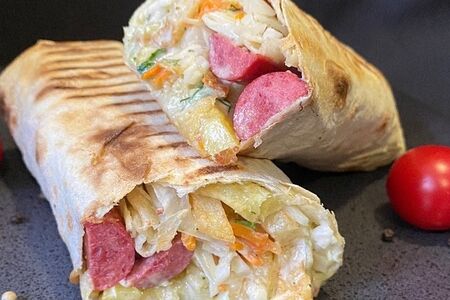 Ход-дог в лаваше