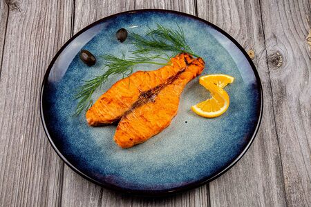 Стейк из форели