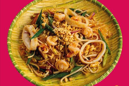 Лапша Пад тай с морепродуктами