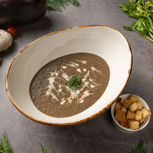 Крем-суп с шампиньонами