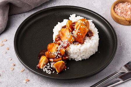 Курица терияки с рисом