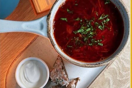 Борщ с говядиной