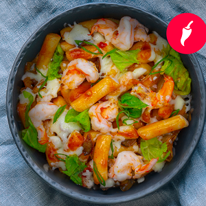 Токпокки с креветками