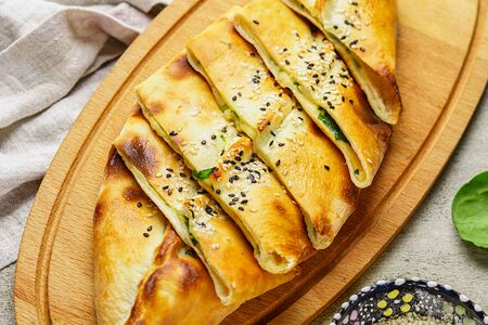 Пиде со шпинатом