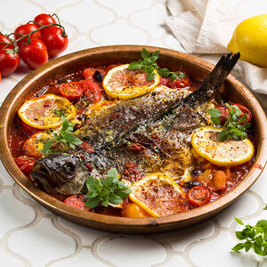 Сибас из печи