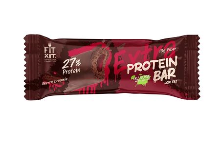 Батончик глазированный с начинкой Fk Protein bar Extra Вишневый брауни