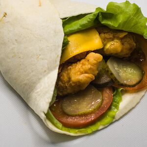 Тортилья с курицей