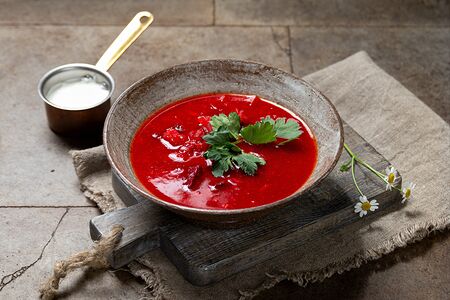 Борщ с говядиной