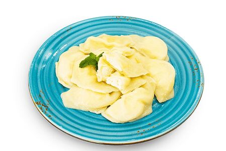 Вареники со сладким творогом