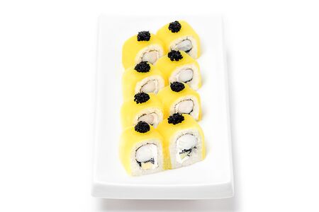 Ролл Такуан с креветкой