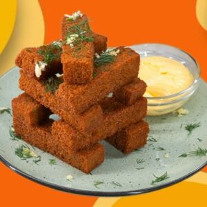 Гренки чесночные