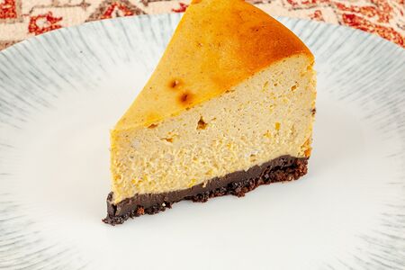 Чизкейк пряная тыква-брауни