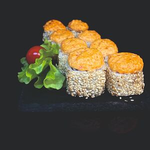 Ролл Аляска запеченная