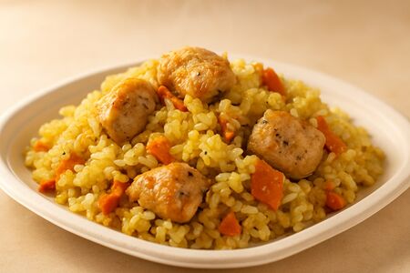 Плов с курицей