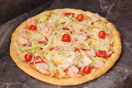 Цезарь с креветками