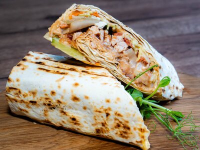 Шаурма с курицей 