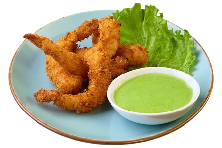 Креветки темпура