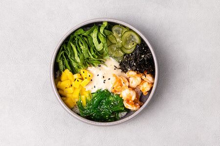 Поке с креветками