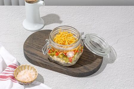 Салат с говядиной и хрустящим картофелем