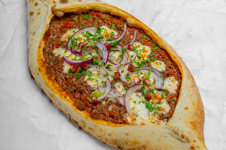 Пиде с мраморной говядиной