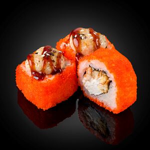 Ролл Шидзу Угорь Запеченный