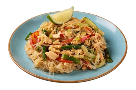 Вок Семга в сливках