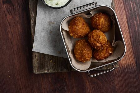 Гречневые крокеты