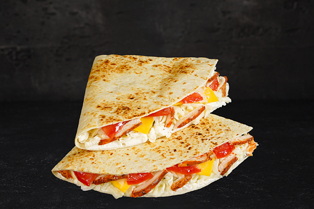 Кесадилья с курицей