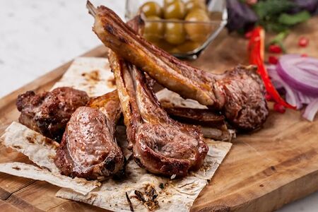 Баранья корейка