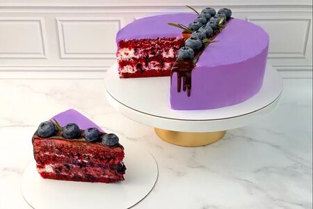 Черничный торт