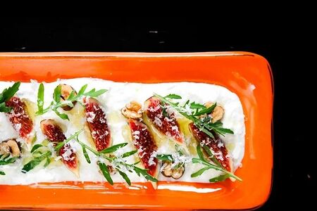 Страчателла с инжиром