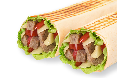 Шаверма Питербургер с сыром стандарт