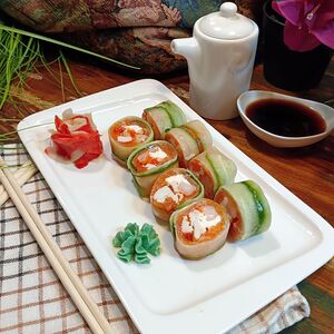 Кето ролл без риса