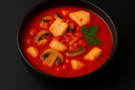 Суп Том ям с курицей