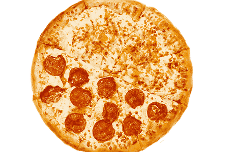 Пицца 2 в 1 Сливочная пепперони и Четыре сыра 30см