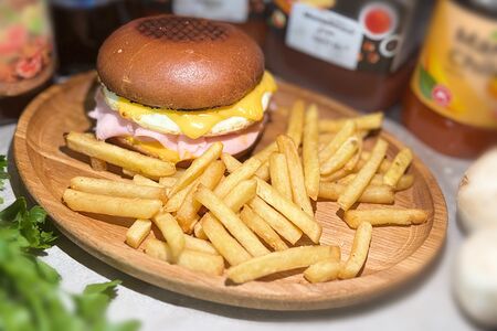 Утренний бургер