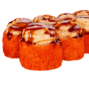 Запеченный с креветкой