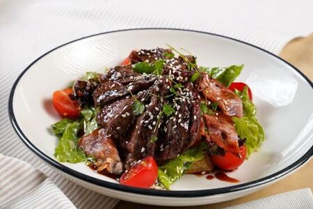 Стейк-салат с телятиной