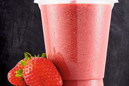 Коктейль клубничный